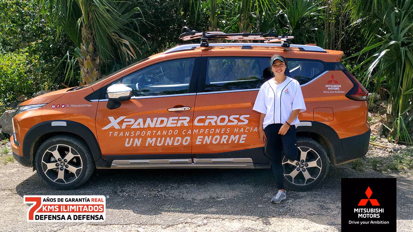 Xpander Cross Transportando campeones hacia un Mundo Enorme